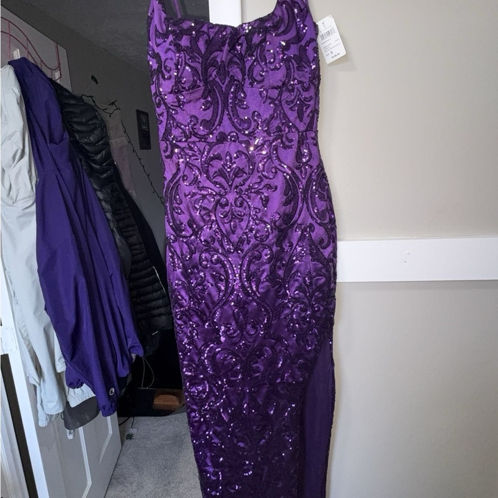 Purple Prom dress